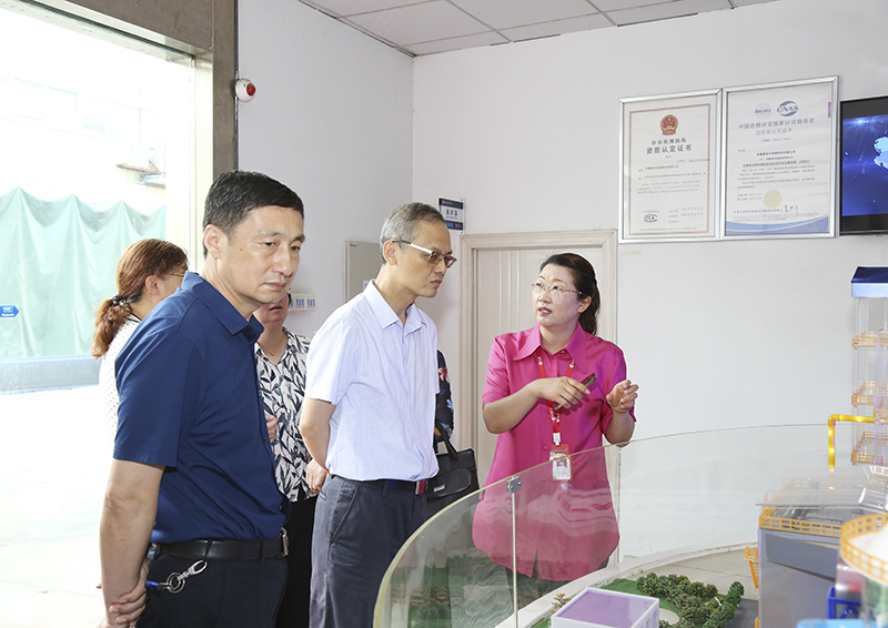 安徽省生態環境廳副廳長羅宏一行蒞臨元琛科技調研指導 安徽省生態環境廳副廳長羅宏一行蒞臨元琛科技調研指導